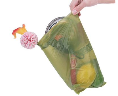 16 roll Disposable Trash Dog Poo bag small roll